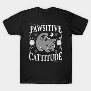 Pawsitive Cattitude T-Shirt